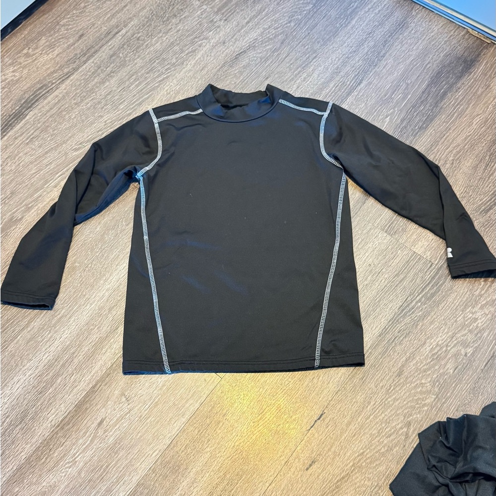Russell kids base layer with Gray Accents